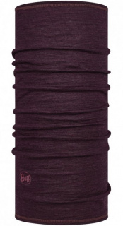 Бандана Buff Lightweight Merino Wool Buff® solid deep purple шерстяная solid deep purple