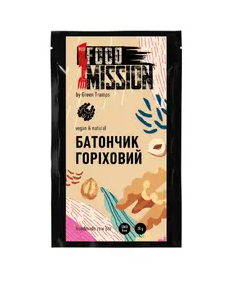 Снік: Food Mission Батончик горіховий 811547 фото