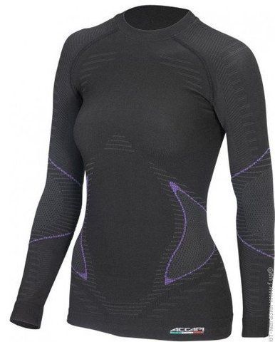 Футболка жін. Accapi X-Country Women Long Sleeve Shirt black M/L 805165 фото