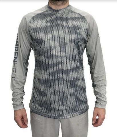 Футболка муж. Fahrenheit Solar Guard Camo LS с длинным рукавом Grey Camo L N103544 фото