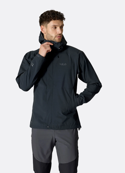 Куртка муж. Rab Firewall Jacket штормовая(QWI-08) Black L 812153 фото