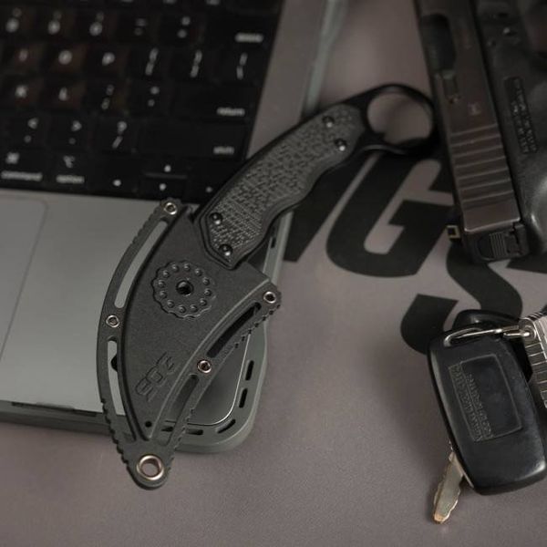 Ніж SOG Gambit з чохлом SOG GB1002-CP фото