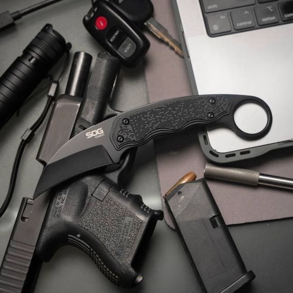 Ніж SOG Gambit з чохлом SOG GB1002-CP фото