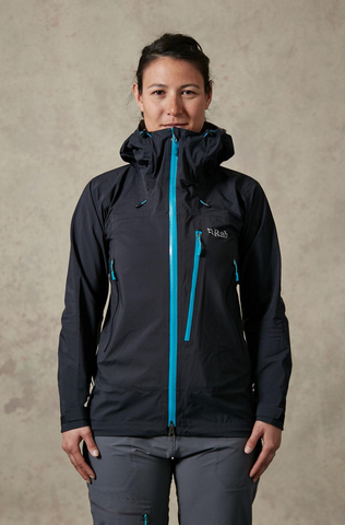 Куртка жін. Rab Firewall Jkt Wms штормова Black 10 803299 фото