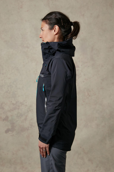 Куртка жен. Rab Firewall Jkt Wms штормовая Black 10 803299 фото