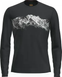 Футболка Icebreaker BF 200 Oasis LS Crewe Remarkables M Муж. S Black 812037 фото