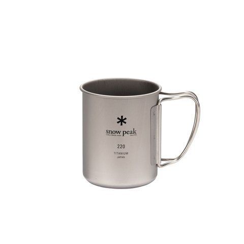 Кружка титановая Snow Peak Titanium Single Wall 220ml 1200.05.63 фото