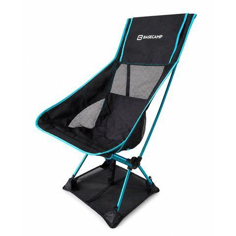 Кресло Base Camp Compact L (BCP 10907) складное Black/Blue 812376 фото