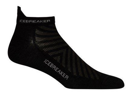 Носки муж. Icebreaker M Run+Ultralight Micro мультиспортивные black/slate L 807433 фото