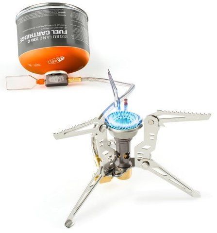 Горелка GSI Outdoors Pinnacle 4 Season Stove газовая со шлангом 800620 фото