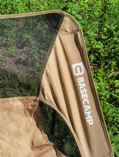 Кресло Base Camp Compact M (BCP 10826) складное Khaki/Black 812375 фото
