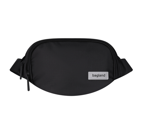 Сумочка Bagland Bella 2 L поясная black 812343 фото