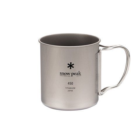 Кружка титановая Snow Peak Titanium Single Wall 450ml 1200.05.02 фото