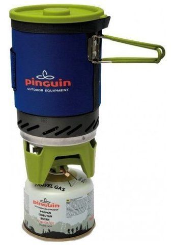 Горелка Pinguin Aura газовая blue 805782 фото