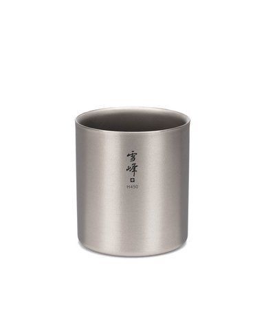 Кружка титановая Snow Peak Ti-Double H450 Stacking Mug 1200.03.34 фото