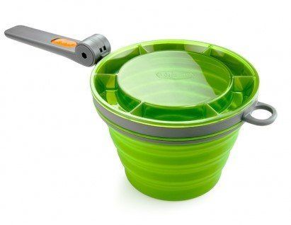 Кухоль GSI outdoors Collapsible Fairshare Mug пластик Green 717480 фото