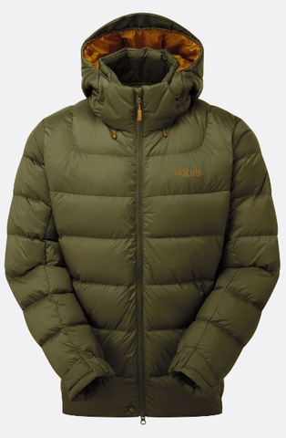 Куртка чол. Rab Ascent Jacket пухова (QDE-67) Army L 811977 фото