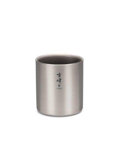 Кружка титановая Snow Peak Ti-Double H300 Stacking Mug 1200.03.35 фото