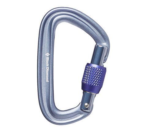 Карабін Black Diamond LiteForge Screwgate Carabiner анодований grey 806580 фото