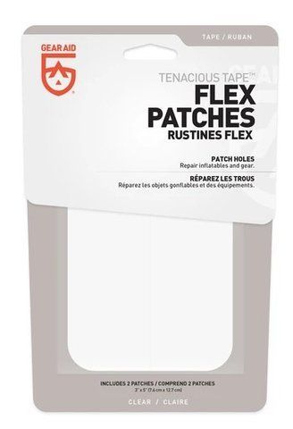 Самоклеящаяся лента Gear Aid TENACIOUS TAPE FLEX PATCHES для ремонта снаряжения 805597 фото
