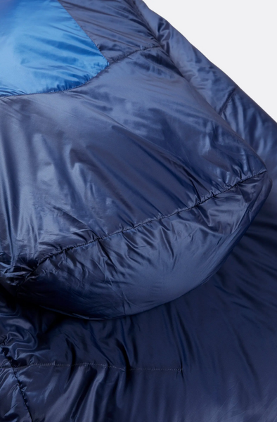 Спальный мешок Rab Solar Eco 2 синтетический(QSS-10) ASCENT BLUE Left/Zip 811616 фото