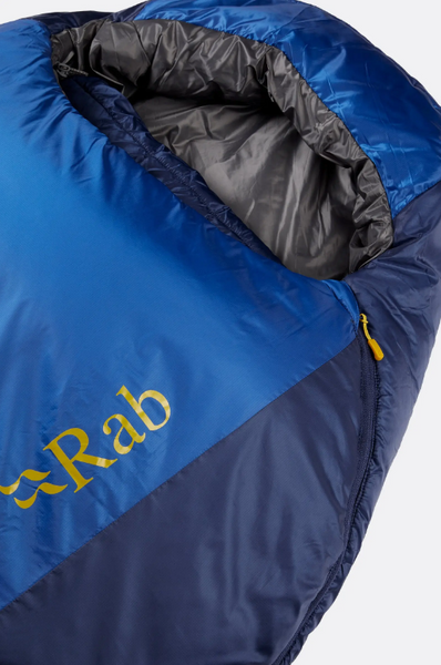 Спальный мешок Rab Solar Eco 2 синтетический(QSS-10) ASCENT BLUE Left/Zip 811616 фото