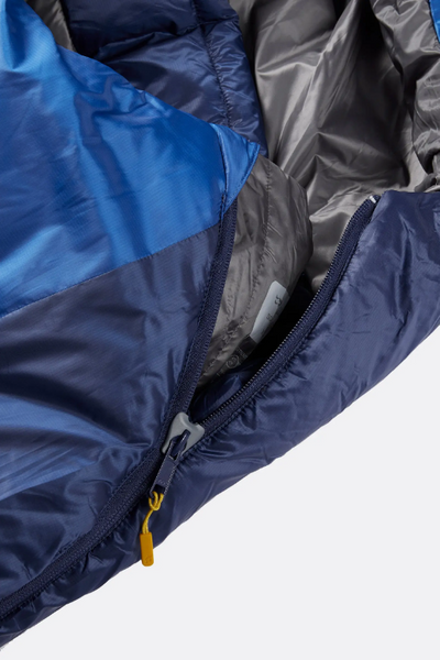 Спальный мешок Rab Solar Eco 2 синтетический(QSS-10) ASCENT BLUE Left/Zip 811616 фото