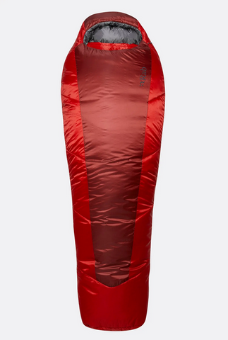 Спальний мішок Rab Solar Eco 3 синтетичний (QSS-08) OXBLOOD RED Left/Zip 811617 фото