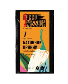 Снек: Food Mission Батончик пряний 811548 фото