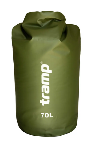Гермомішок Tramp PVC 70 L з лямками (UTRA-069) olive N100327 фото