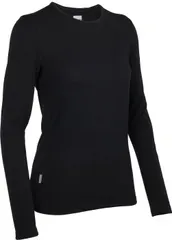 Футболка Жен. Icebreaker Tech Top LS Crewe W Black M