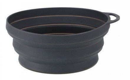 Миска Lifeventure Ellipse Collapsible Bowl складана силіконова graphite 801972 фото