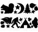 Самоклеящиеся латки McNett TENACIOUS REPAIR TAPE Tattoos Camper in Clamshell для ремонта снаряжения 800159 фото 2
