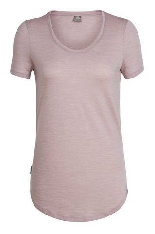 Футболка жен. Icebreaker Solace SS Scoop 130 Featherweight DUSK HTHR S 804477 фото