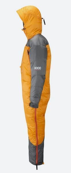 Комбинезон муж. Rab Expedition 8000 Suit пуховый Gold/Shark M 809956 фото