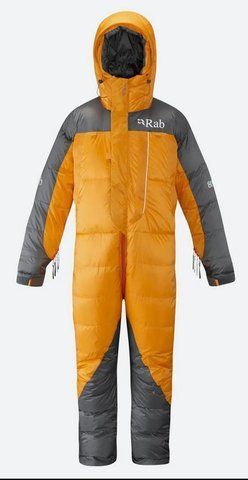Комбінезон чол. Rab Expedition 8000 Suit пуховий Gold/Shark M 809956 фото