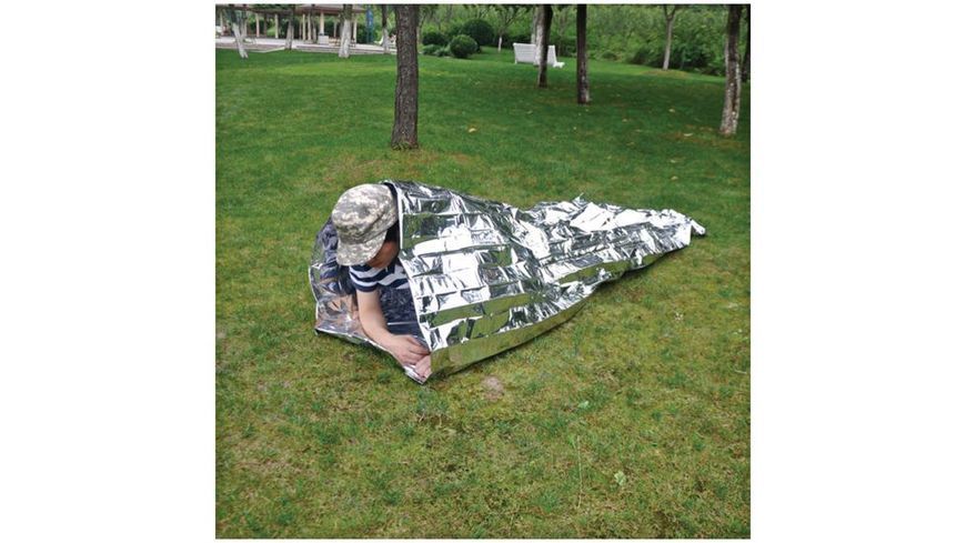 Спасательный термомешок AceCamp Emergency Survival Bivy Silver 805638 фото