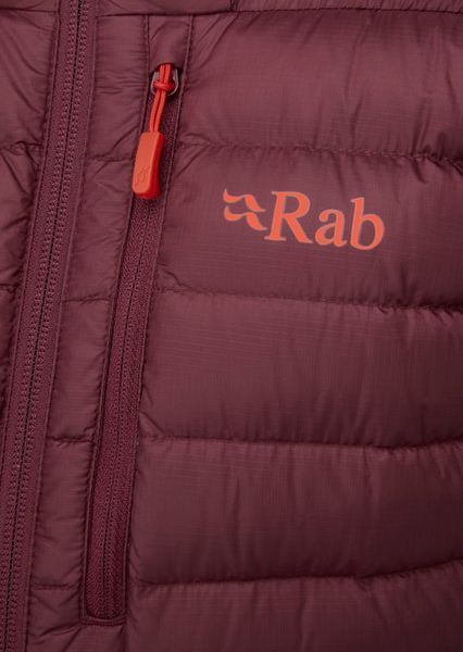 Куртка жен. Rab Microlight Alpine Xlong Wmns Black/ Seaglass 10 803316 фото