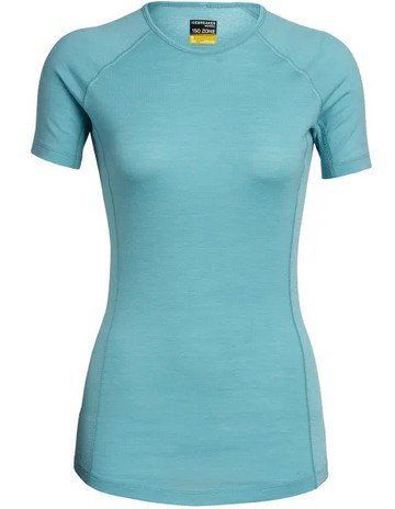 Футболка жен. Icebreaker BodyfitZone&trade; Zone SS WMN 150 Ultralight lagoon S 807239 фото