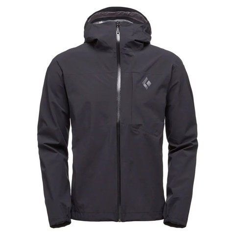 Куртка чол. Black Diamond Stormline Stretch Rain Shell Black L 804358 фото