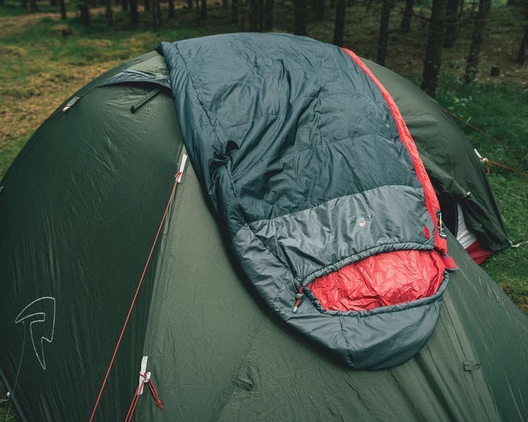 Спальний мішок Robens Moraine II "L"+5&deg;C Navy 250287 фото
