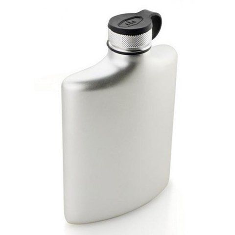 Фляга GSI outdoors Glacier Stainless Hip Flask 8 Fl.Oz. сталь N101058 фото