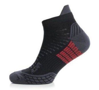 Шкарпетки жін. Accapi Running Ultralight спортивні Black/Red 34-36 807068 фото