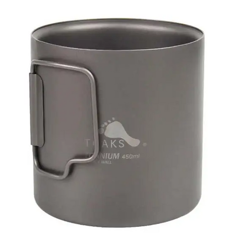 Термокухоль Toaks Titanium 450ml Double Wall Cup титан (CUP-450-DW) 811758 фото