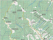 Карта Marked routes network Гринявские та Чивчи́нские горы ламинированная N100607 фото 3