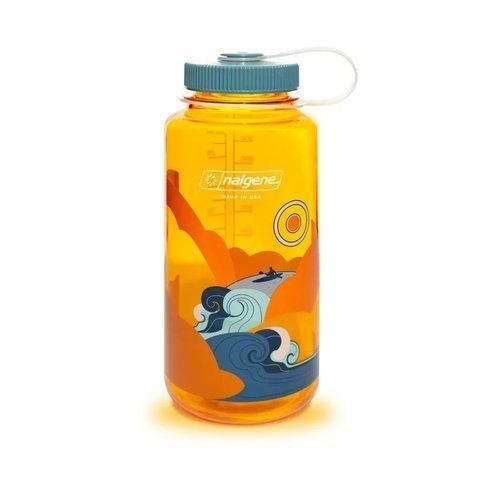 Фляга Nalgene Wide Mouth Retro Kayak 0,95 л Clementine 682020-0152 фото