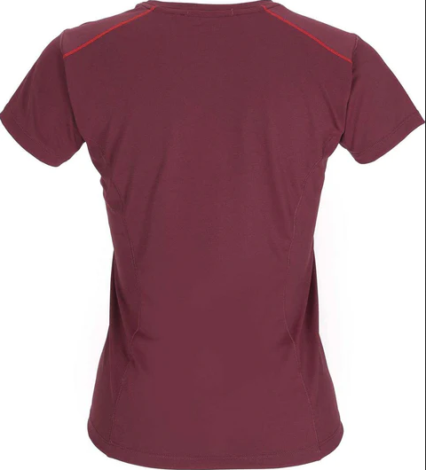 Футболка жен. Rab Force Tee Wmns с коротким рукавом (QBL-06) Deep Heather 12 811392 фото