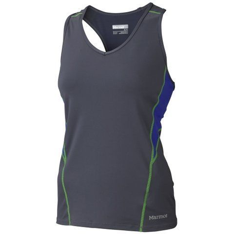 Футболка жен. Marmot Wms Distance Tank Dark Steel S 564598 фото