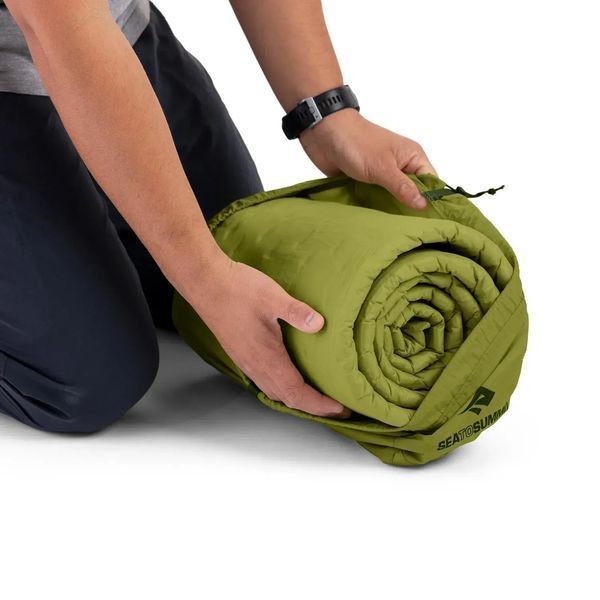 Самонадувний килимок Sea to Summit Camp Self Inflating Mat, Woodbine, Regular Rectangular Wide STS 006506 фото