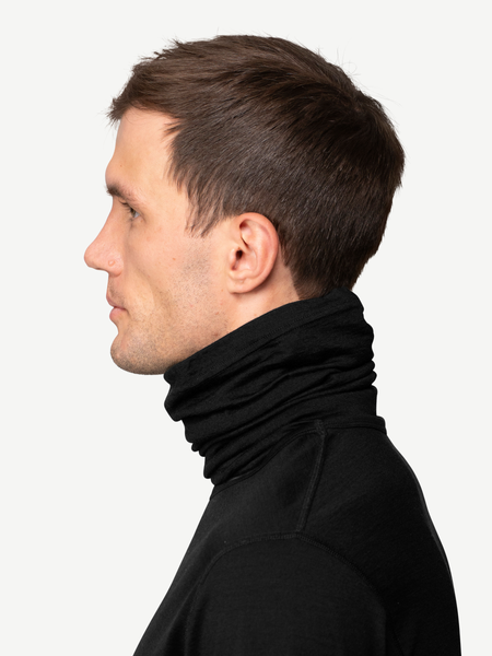 Бандана Devold Breeze Merino 150 Headover Black One Size 7028567566244 фото